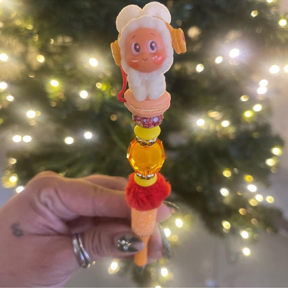 Pop bean Twinkle Twinkle Beaded Pen